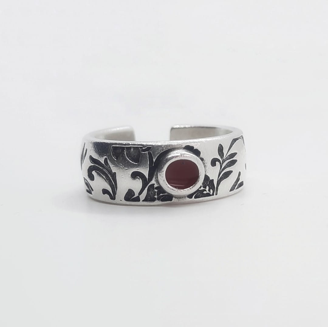 Damen Vintage Ring mit Blumen - Viny Ringe KOOMPLIMENTS 