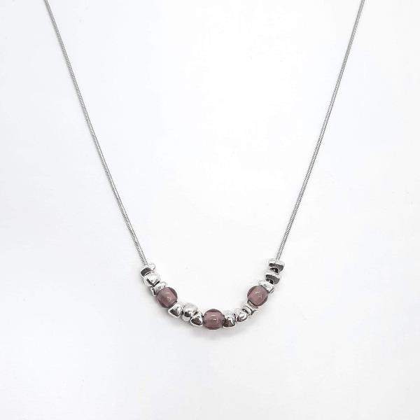 Elegante Damen Halskette mit Perlen - Berry Halsketten KOOMPLIMENTS