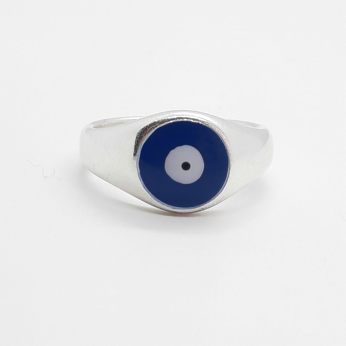 Ring mit blauer Schutzöse Ringe KOOMPLIMENTS 
